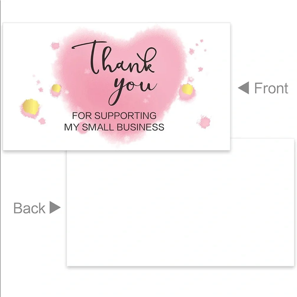 NEW Poshmark Packages "Thank you" Gift Wrap Shipping Supplies Set ~ 140 Pcs - Picture 6 of 10